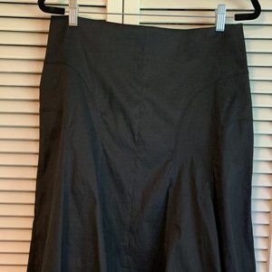Ronen Chen Black flared Skirt Size 2